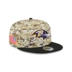 Baltimore Ravens 2025 Salute to Service Fan Gear 9FIFTY Snapback Hat