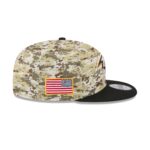 Baltimore Ravens 2025 Salute to Service Fan Gear 9FIFTY Snapback Hat - Image 4