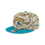 Jacksonville Jaguars 2025 Salute to Service Fan Gear 9FIFTY Snapback Hat - Image 3