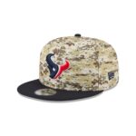 Houston Texans 2025 Salute to Service Fan Gear 9FIFTY Snapback Hat - Image 3