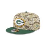 Green Bay Packers 2025 Salute to Service Fan Gear 9FIFTY Snapback Hat - Image 3