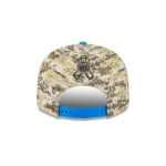 Los Angeles Chargers 2025 Salute to Service Fan Gear 9FIFTY Snapback Hat - Image 6