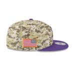 Minnesota Vikings 2025 Salute to Service Fan Gear 9FIFTY Snapback Hat - Image 4