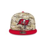 Tampa Bay Buccaneers 2025 Salute to Service Fan Gear 9FIFTY Snapback Hat - Image 2
