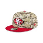 San Francisco 49ers 2025 Salute to Service Fan Gear 9FIFTY Snapback Hat - Image 3