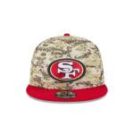 San Francisco 49ers 2025 Salute to Service Fan Gear 9FIFTY Snapback Hat - Image 2