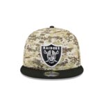 Las Vegas Raiders 2025 Salute to Service Fan Gear 9FIFTY Snapback Hat - Image 2