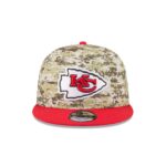 Kansas City Chiefs 2025 Salute to Service Fan Gear 9FIFTY Snapback Hat - Image 2