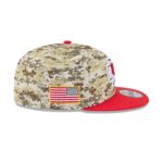 Kansas City Chiefs 2025 Salute to Service Fan Gear 9FIFTY Snapback Hat - Image 4
