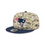 New England Patriots 2025 Salute to Service Fan Gear 9FIFTY Snapback Hat - Image 3