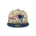 New England Patriots 2025 Salute to Service Fan Gear 9FIFTY Snapback Hat - Image 2