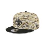 New Orleans Saints 2025 Salute to Service Fan Gear 9FIFTY Snapback Hat - Image 3