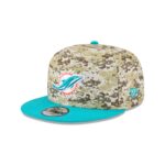 Miami Dolphins 2025 Salute to Service Fan Gear 9FIFTY Snapback Hat - Image 3