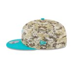 Miami Dolphins 2025 Salute to Service Fan Gear 9FIFTY Snapback Hat - Image 5