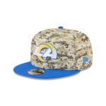 Los Angeles Rams 2025 Salute to Service Fan Gear 9FIFTY Snapback Hat - Image 3