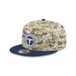 Tennessee Titans 2025 Salute to Service Fan Gear 9FIFTY Snapback Hat - Image 3