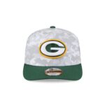 Green Bay Packers 2025 Salute to Service Fan Gear 9SEVENTY Stretch-Snap Hat - Image 2