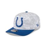 Indianapolis Colts 2025 Salute to Service Fan Gear 9SEVENTY Stretch-Snap Hat - Image 3
