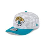 Jacksonville Jaguars 2025 Salute to Service Fan Gear 9SEVENTY Stretch-Snap Hat - Image 3