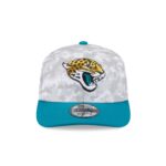 Jacksonville Jaguars 2025 Salute to Service Fan Gear 9SEVENTY Stretch-Snap Hat - Image 2