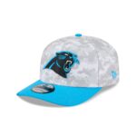 Carolina Panthers 2025 Salute to Service Fan Gear 9SEVENTY Stretch-Snap Hat - Image 3