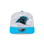 Carolina Panthers 2025 Salute to Service Fan Gear 9SEVENTY Stretch-Snap Hat - Image 2