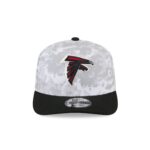 Atlanta Falcons 2025 Salute to Service Fan Gear 9SEVENTY Stretch-Snap Hat - Image 2
