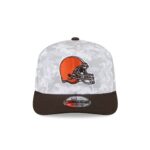Cleveland Browns 2025 Salute to Service Fan Gear 9SEVENTY Stretch-Snap Hat - Image 2
