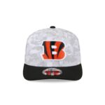 Cincinnati Bengals 2025 Salute to Service Fan Gear 9SEVENTY Stretch-Snap Hat - Image 2