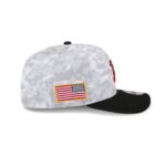Cincinnati Bengals 2025 Salute to Service Fan Gear 9SEVENTY Stretch-Snap Hat - Image 4