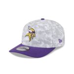 Minnesota Vikings 2025 Salute to Service Fan Gear 9SEVENTY Stretch-Snap Hat - Image 3