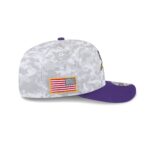 Minnesota Vikings 2025 Salute to Service Fan Gear 9SEVENTY Stretch-Snap Hat - Image 4