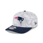 New England Patriots 2025 Salute to Service Fan Gear 9SEVENTY Stretch-Snap Hat - Image 3