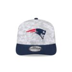 New England Patriots 2025 Salute to Service Fan Gear 9SEVENTY Stretch-Snap Hat - Image 2