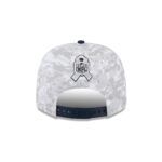 New England Patriots 2025 Salute to Service Fan Gear 9SEVENTY Stretch-Snap Hat - Image 6