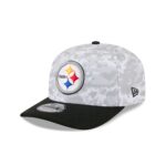 Pittsburgh Steelers 2025 Salute to Service Fan Gear 9SEVENTY Stretch-Snap Hat - Image 3