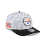 Pittsburgh Steelers 2025 Salute to Service Fan Gear 9SEVENTY Stretch-Snap Hat
