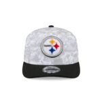 Pittsburgh Steelers 2025 Salute to Service Fan Gear 9SEVENTY Stretch-Snap Hat - Image 2