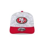 San Francisco 49ers 2025 Salute to Service Fan Gear 9SEVENTY Stretch-Snap Hat - Image 2
