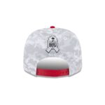 San Francisco 49ers 2025 Salute to Service Fan Gear 9SEVENTY Stretch-Snap Hat - Image 6