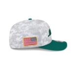 New York Jets 2025 Salute to Service Fan Gear 9SEVENTY Stretch-Snap Hat - Image 4