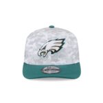 Philadelphia Eagles 2025 Salute to Service Fan Gear 9SEVENTY Stretch-Snap Hat - Image 2