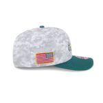 Philadelphia Eagles 2025 Salute to Service Fan Gear 9SEVENTY Stretch-Snap Hat - Image 4