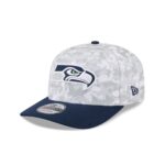 Seattle Seahawks 2025 Salute to Service Fan Gear 9SEVENTY Stretch-Snap Hat - Image 3