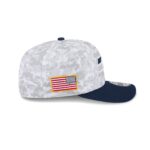 Seattle Seahawks 2025 Salute to Service Fan Gear 9SEVENTY Stretch-Snap Hat - Image 4