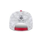 Tampa Bay Buccaneers 2025 Salute to Service Fan Gear 9SEVENTY Stretch-Snap Hat - Image 6