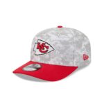 Kansas City Chiefs 2025 Salute to Service Fan Gear 9SEVENTY Stretch-Snap Hat - Image 3