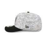 Las Vegas Raiders 2025 Salute to Service Fan Gear 9SEVENTY Stretch-Snap Hat - Image 5