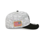 Las Vegas Raiders 2025 Salute to Service Fan Gear 9SEVENTY Stretch-Snap Hat - Image 4