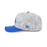 Los Angeles Rams 2025 Salute to Service Fan Gear 9SEVENTY Stretch-Snap Hat - Image 5